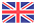 A pixelated icon of the Union Flag, showing red and white crosses on a blue background.