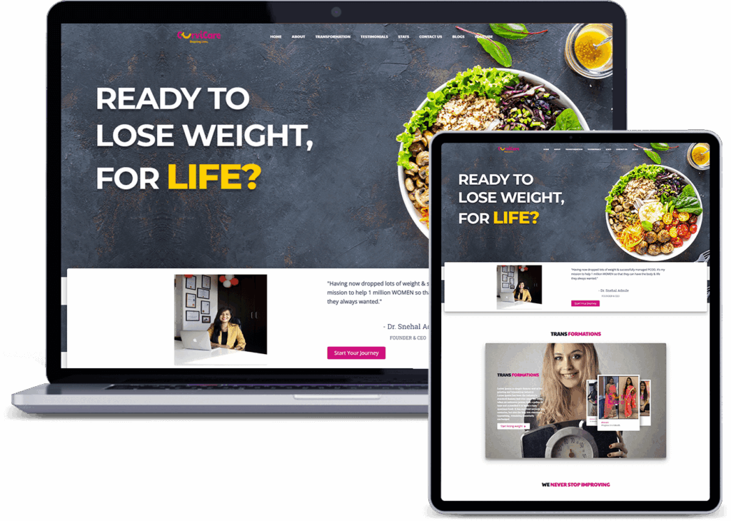 curvicare site responsive image
