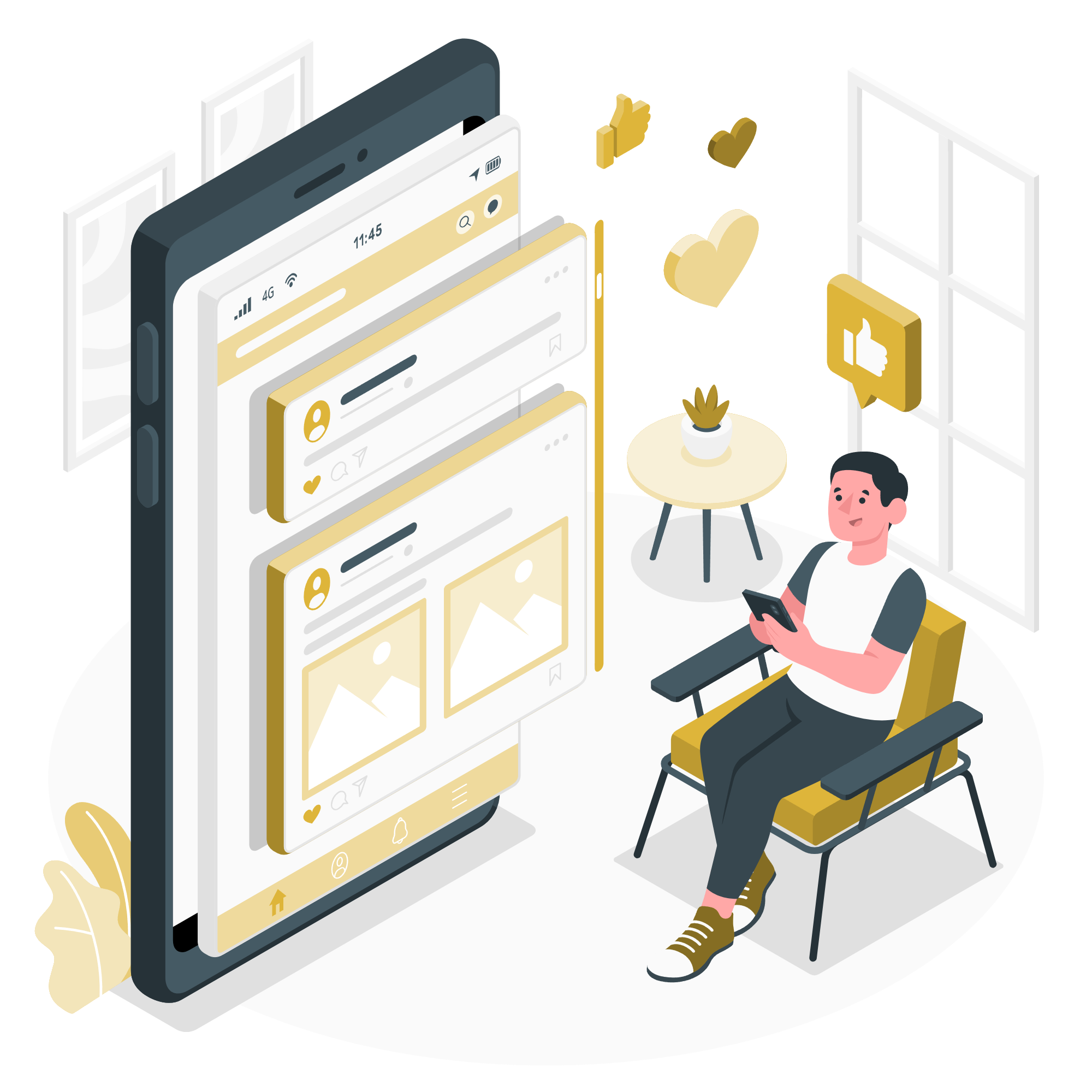 Mobile-feed-amico