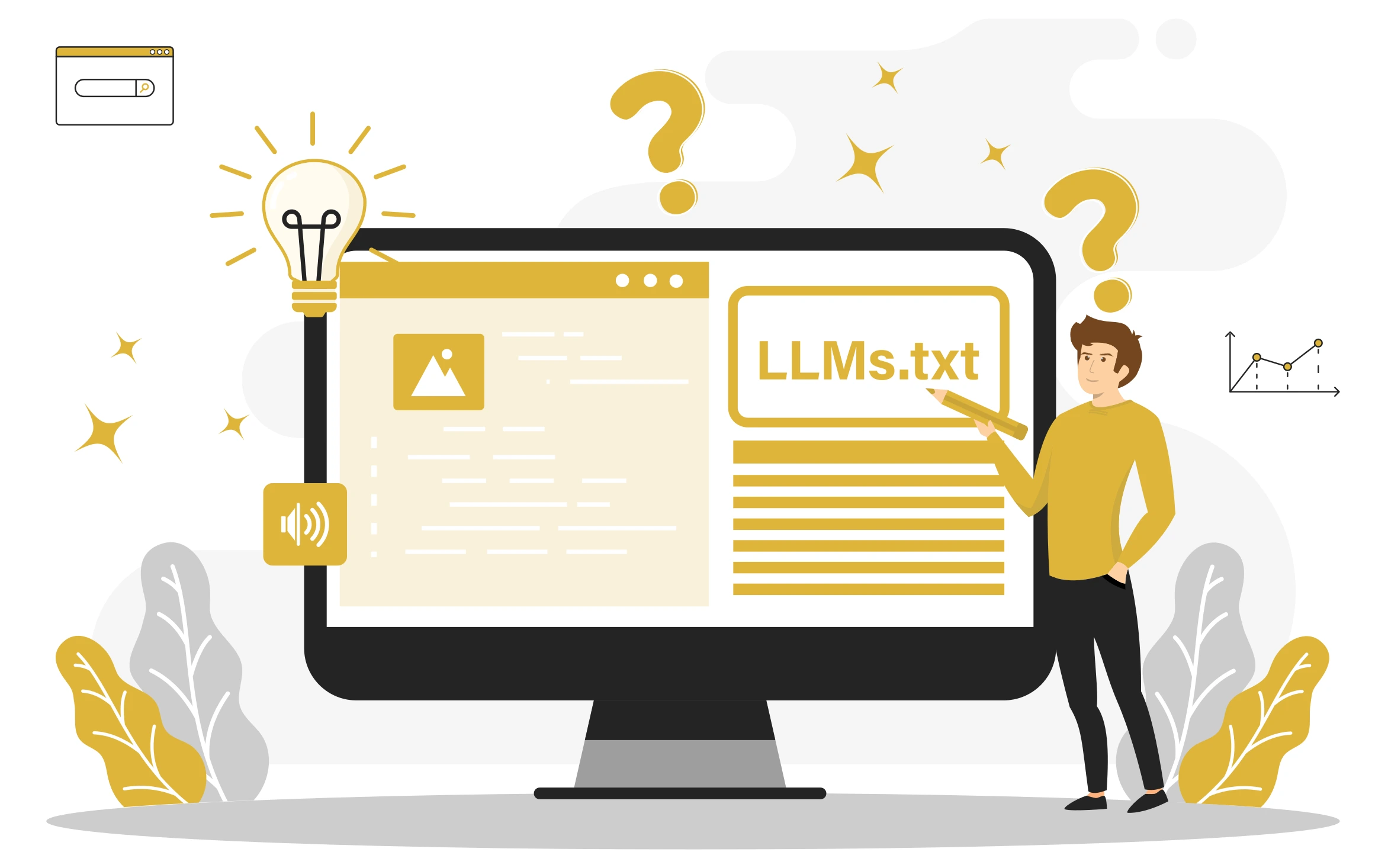 explaining LLMs.txt file for AI search optimization and SEO